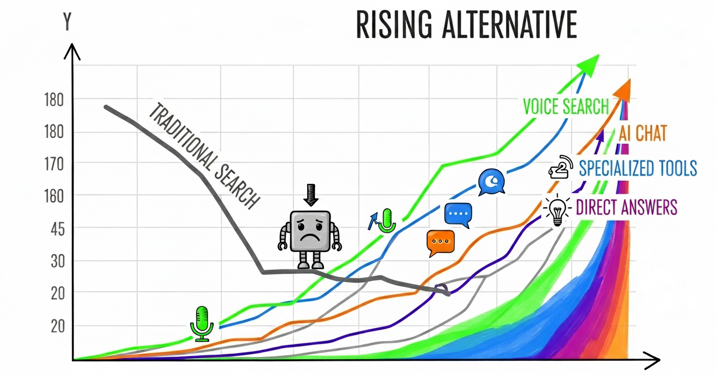 Google Traffic Declining? Here’s Where Your Customers Are Searching Now